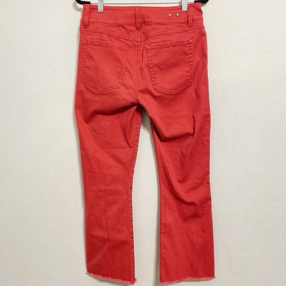 Cabi 5692 Hi-Low Crop Pants Spring 2020 Size 10 EUC - Picture 6 of 9